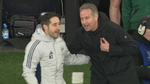 Nicolas Jover a Kasper Hjulmand prehodili pár slov na margo