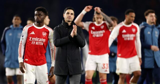 Tréner Arsenalu Mikel Arteta