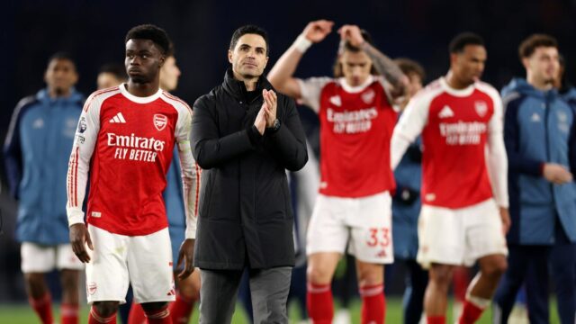 Tréner Arsenalu Mikel Arteta