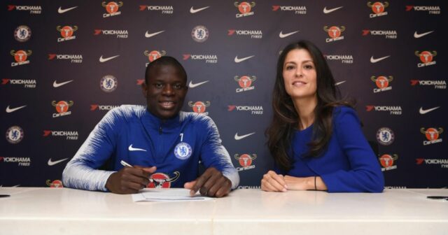 Marina Granovskaia a N'Golo Kante