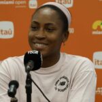 Coco Gauff si pripísala trénerský tip na sociálnych sieťach pri víťazstve na Miami Open nad Soranou Cirsteaovou