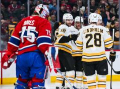 Cole Caufield pomáha pri záchrane víťazstva Canadiens OT nad Bruins NHL: Boston Bruins v Montreale Canadiens