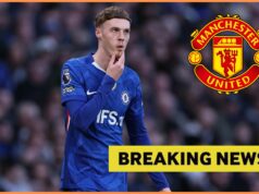 Cole Palmer z Chelsea nešťastný a okukaný Man United Cole Palmer z Chelsea nešťastný a okukaný Man United