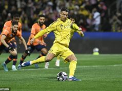 Cristiano Ronaldo minul svoj 35. trest v kariére počas víťazstva Al-Nassr – s portugalskou hviezdou 35 gólov, kým nedosiahne ohromujúcu hranicu 1 000 Cristiano Ronaldo minul penaltu počas sobotňajšieho víťazstva Al-Nassr 3:1 v klube Al-Fayha.