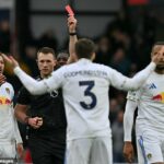 Rozhodca Thomas Bramall zrejme zabudol, že už mával žltou kartou smerom k Gabrielovi Gudmundssonovi, než ho znova potrestal