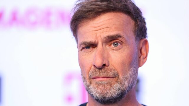 Jürgen Klopp sa 23. marca 2026 v Ismaningu v Nemecku zúčastňuje prezentácie tímu MagentaTV pre Majstrovstvá sveta FUFA 2026 v DMC Production Germany GmbH. 