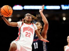 Dámsky súhrn NCAA Fort Worth 1: plavby č. 3 v štáte Ohio okolo č. 14 Howard Syndication: The Columbus Dispatch