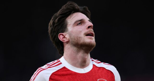 Declan Rice prináša aktualizáciu dvoch slov po zranení hviezdy Arsenalu Declan Rice utrpel strach zo zranenia pri výhre Arsenalu nad Chelsea