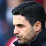 Tréner Arsenalu Mikel Arteta