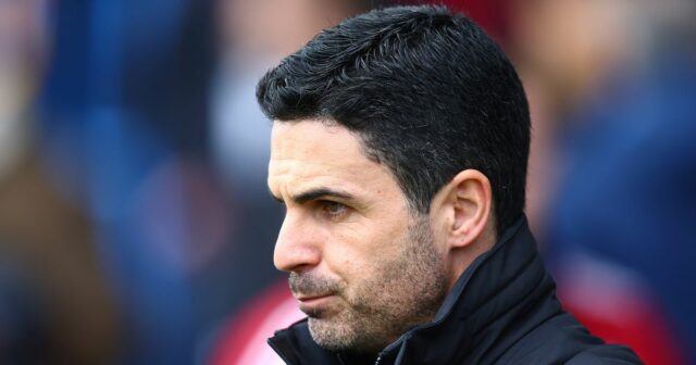 Tréner Arsenalu Mikel Arteta