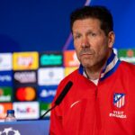 Tréner Atlética Madrid Diego Simeone