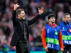 Diego Simeone v barcelonskom zápase po tom, čo si Atletico Madrid zabezpečilo postup do Ligy majstrov – „Je to najlepší tím v Európe“ Download app from appStore