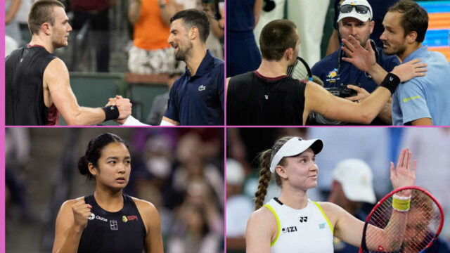 Djokovičova správa, Medvedev a Draper sa hádajú, Eala dostáva ponuku, Rybakina prechádza cez Swiateka
