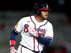 Dominic Smith z Braves zasiahol grandslamový zápas proti Royals Dominic Smith z Braves zasiahol grandslamový zápas proti Royals