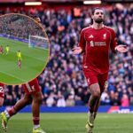 Dominik Szoboszlai strelil úžasný priamy kop a zabezpečil vedenie Liverpoolu proti Tottenhamu