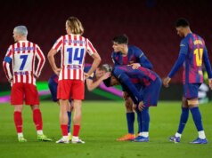 Druhá hviezda Barcelony sa zranila proti Atléticu Druhá hviezda Barcelony sa zranila proti Atléticu