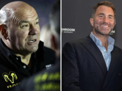 Eddie Hearn víta súboj Dana Whitea: „Pravdepodobne by som ho rozprúdil“ Download app from appStore