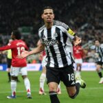Will Osula bol víťazom zápasu Newcastlu počas výhry 2:1 nad Manchestrom United