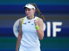 Elena Rybakina sa prihlásila na tenisový turnaj po boku bundesligového brankára Autor fotografie Chris Arjoon/Icon Sportswire prostredníctvom Getty Images