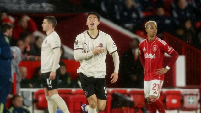 Európska liga UEFA 2025-26: Nottingham Forest pripadol FC Midtjylland; Lyon remizoval proti Celte Vigo v 16. kole
