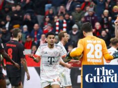 Európsky futbal: Díaz zachraňuje Bayern a potom vidí červenú proti Leverkusenu | Európsky futbalový klub Európsky futbal: Díaz zachraňuje Bayern a potom vidí červenú proti Leverkusenu | Európsky futbalový klub