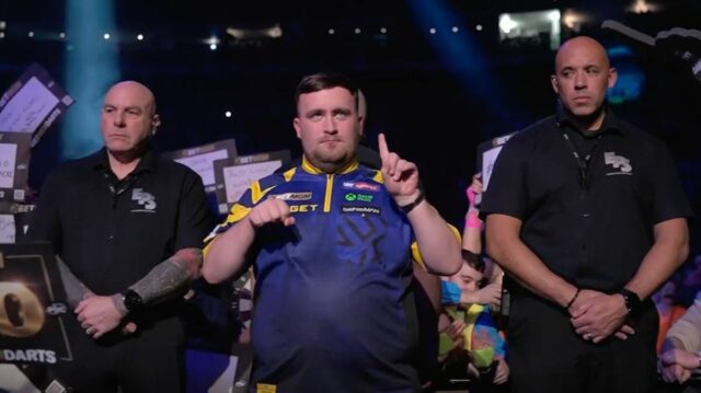 Luke Littler gestom 1-0