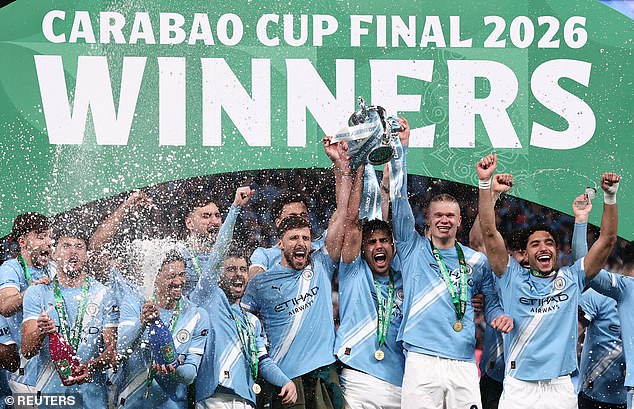 Finále Carabao Cupu HODNOTENIE HRÁČOV: Ktorá zaneprázdnená hviezda Man City Manchester City v nedeľu popoludní triumfoval 2:0 nad Arsenalom a vyhral finále Carabao Cupu