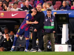 Flick bol potešený výkonom Cancela pri víťazstve v Seville Flick bol potešený výkonom Cancela pri víťazstve v Seville