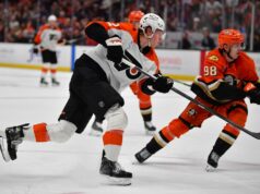 Flyers sa snažia zostať v pohodlí na ceste v súboji vs. Kings NHL: Philadelphia Flyers v Anaheim Ducks