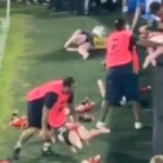 V Argentíne boli chaotické scény