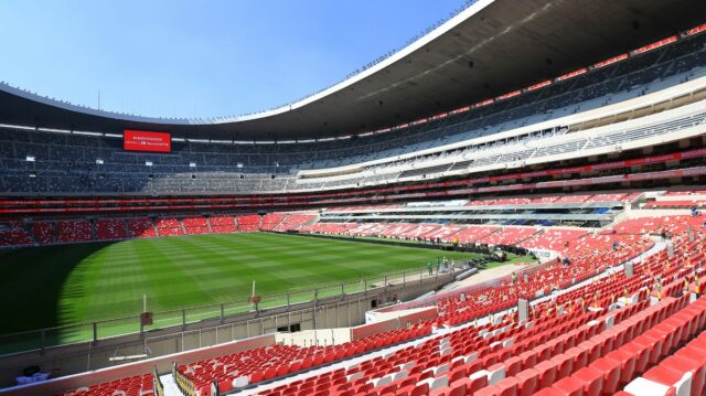 Celkový pohľad na štadión Banorte