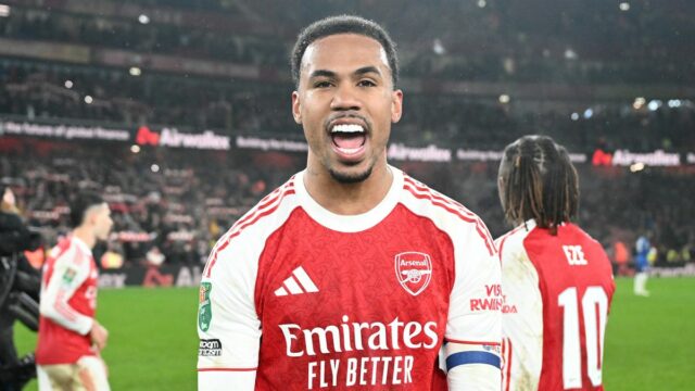 Gabriel Magalhaes má perfektnú správu pre Arsenal pred finále Manchestru Gabriel Magalhaes povedal, že jeho tím Arsenalu je pripravený na Manchester City vo finále Carabao Cupu