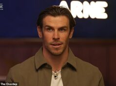 Gareth Bale menuje manažéra, o ktorom si myslí, že by bol „skvelý“ pre Man United po tom, čo ho Paul Scholes podporil ako „dokonalú“ voľbu pre Red Devils. Gareth Bale (na obrázku) naznačil, že Carlo Ancelotti by bol „skvelý“ ako ďalší manažér Man United.