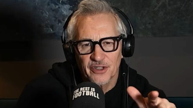 Gary Lineker vo filme The Rest is Football