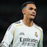 Trent Alexander-Arnold hrajúci za Real Madrid
