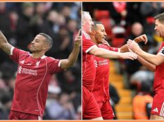 Gerrard x Thiago vytvára úžasné spojenie v strede poľa Gerrard x Thiago vytvára úžasné spojenie v strede poľa