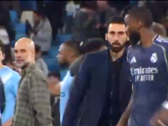 Gesto Pepa Guardiolu voči Antoniovi Rudigerovi bolo zaznamenané počas zúrivého prepadnutia Pep Guardiola a Antonio Rudiger si na ihrisku vymenili slová