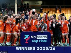 Glasgow City 2-1 Rangers: Lisa Forrest inšpirovala Sky Sports Cup dvoma víťaznými gólmi do rodinného albumu Glasgow City oslavuje svoj prvý domáci pohárový triumf od roku 2019 po výhre 2:1 nad Rangers