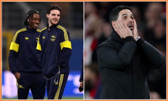 Hincapie sa pripája k Saka, Rice & Madueke Hincapie sa pripája k Saka, Rice & Madueke