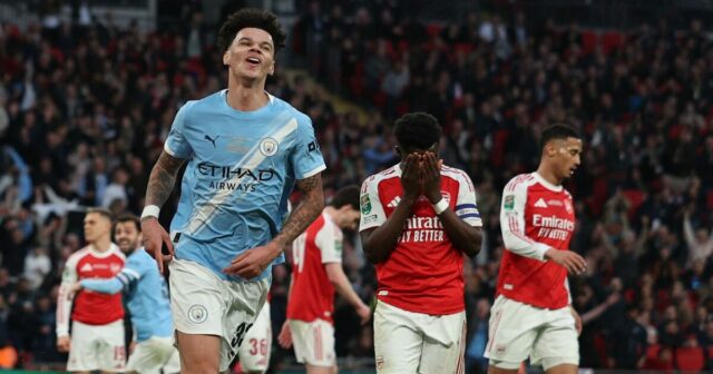 Hodnotenie hráčov Arsenalu a Man City: Hero O'Reilly má 9/10, Hodnotenie hráčov Arsenalu a Man City: Hero O'Reilly má 9/10, ale štyria Gunners majú 5 alebo menej | Futbal | Šport