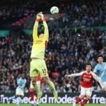 Kepa Arrizabalaga urobil veľkú chybu počas zápasu Arsenal vs Manchester City vo Wembley
