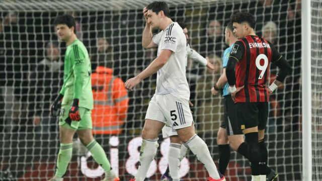 Man Utd v piatok večer remizoval s Bournemouthom 2:2