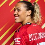 Celin Bizet Donnum v tréningovej výstroji Manchestru United