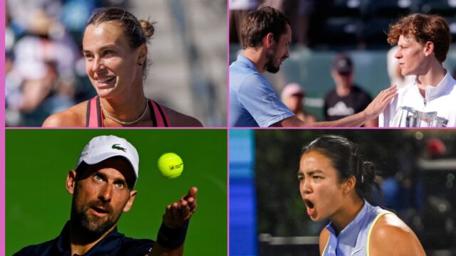 Hriešniky & Medvedevove hlášky, tlak Eala, úder Djokoviča
