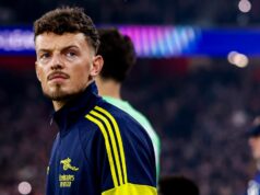 Hviezda Arsenalu Ben White vydáva aktualizáciu zranení, keďže Jurrien Timber má problém s členkom Ben White