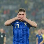 Viktor Gyokeres strelil hetrik, keď Švédsko porazilo Ukrajinu vo svojom semifinále play-off na majstrovstvách sveta