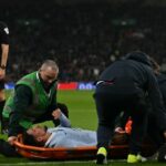 Hviezda BREAKING Anglicko vs Uruguaj natiahla len pár minút do priateľského zápasu s nepríjemným zranením