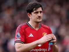 Hviezda Man Utd hovorí o budúcnosti Harryho Maguirea s jasnými myšlienkami v šatni Harry Maguire, Leny Yoro z Manchestru United v akcii počas tréningu