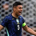 Stredopoliar Brazílie a Manchestru United Casemiro