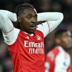 Harvey Barnes z Newcastlu United počas zápasu Premier League medzi Newcastle United a Sunderlandom v St. James's Park v Newcastle, Spojené kráľovstvo, 22. marca 2026. (Foto: Mark Cosgrove/News Images/NurPhoto cez Getty Images)